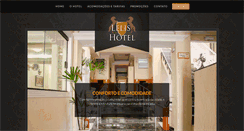 Desktop Screenshot of lelishotel.com.br